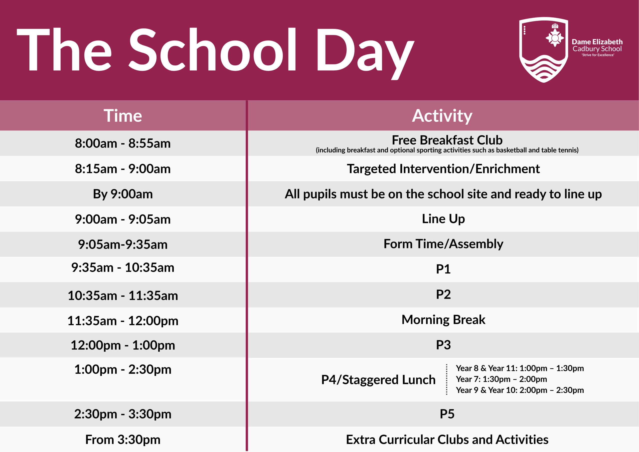 The School Day